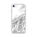 Custom Denali National Park Map iPhone SE Phone Case in Classic