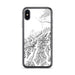 Custom Denali National Park Map Phone Case in Classic