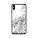 Custom Denali National Park Map Phone Case in Classic