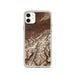 Custom Denali National Park Map Phone Case in Ember