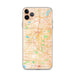Custom Denver Colorado Map Phone Case in Watercolor