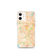 Custom Denver Colorado Map iPhone 12 mini Phone Case in Watercolor