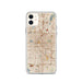 Custom Denver Colorado Map Phone Case in Woodblock