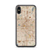 Custom Denver Colorado Map Phone Case in Woodblock
