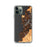 Custom iPhone 11 Pro Depoe Bay Oregon Map Phone Case in Ember