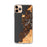 Custom iPhone 11 Pro Max Depoe Bay Oregon Map Phone Case in Ember