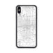 Custom Des Moines Iowa Map Phone Case in Classic