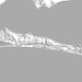 Destin Florida Map Print in Classic Style Zoomed In Close Up Showing Details