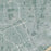 Detroit Michigan Map Print in Afternoon Style Zoomed In Close Up Showing Details