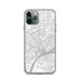 Custom Detroit Michigan Map Phone Case in Classic