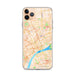 Custom Detroit Michigan Map Phone Case in Watercolor