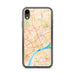Custom Detroit Michigan Map Phone Case in Watercolor