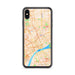 Custom Detroit Michigan Map Phone Case in Watercolor