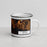 Right View Custom Dexter New York Map Enamel Mug in Ember