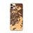 Custom iPhone 11 Pro Max Diamond Bar California Map Phone Case in Ember