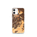 Custom iPhone 12 mini Diamond Bar California Map Phone Case in Ember