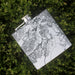 Diamond Bar California Custom Engraved City Map Inscription Coordinates on 6oz Stainless Steel Flask in White