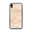 Custom iPhone XR Diamond Bar California Map Phone Case in Watercolor