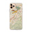 Custom iPhone 11 Pro Max Diamond Bar California Map Phone Case in Woodblock