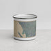 Front View Custom Dillon Beach California Map Enamel Mug in Afternoon
