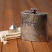 Dinosaur National Monument Custom Engraved City Map Inscription Coordinates on 6oz Stainless Steel Flask