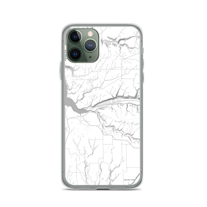 Custom iPhone 11 Pro Dolores Colorado Map Phone Case in Classic