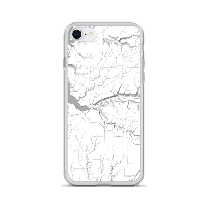 Custom iPhone SE Dolores Colorado Map Phone Case in Classic