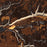 Dolores Colorado Map Print in Ember Style Zoomed In Close Up Showing Details
