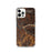 Custom iPhone 12 Pro Dolores Colorado Map Phone Case in Ember