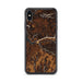Custom iPhone XS Max Dolores Colorado Map Phone Case in Ember