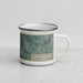 Right View Custom Donalsonville Georgia Map Enamel Mug in Afternoon