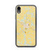 Custom Donalsonville Georgia Map Phone Case in Woodblock