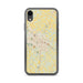 Custom Dothan Alabama Map Phone Case in Woodblock