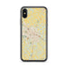 Custom Dothan Alabama Map Phone Case in Woodblock