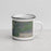 Right View Custom Douglas Lake Tennessee Map Enamel Mug in Afternoon