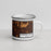 Right View Custom Downers Grove Illinois Map Enamel Mug in Ember