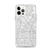 Custom iPhone 12 Pro Max Downey California Map Phone Case in Classic