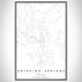 Dripping Springs Texas Map Print Portrait Orientation in Classic Style With Shaded Background