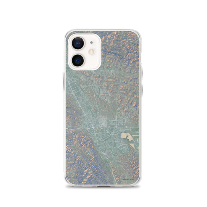 Custom iPhone 12 Dublin California Map Phone Case in Afternoon