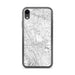 Custom iPhone XR Dublin California Map Phone Case in Classic
