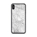 Custom iPhone XS Max Dublin California Map Phone Case in Classic