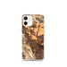 Custom iPhone 12 mini Dublin California Map Phone Case in Ember