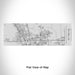 Rendered View of Dublin California Map Engraving on 10oz Stainless Steel Insulated Cup with Sipping Lid
