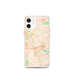 Custom iPhone 12 mini Dublin California Map Phone Case in Watercolor