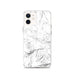 Custom Dubois Wyoming Map iPhone 12 Phone Case in Classic