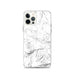 Custom Dubois Wyoming Map iPhone 12 Pro Phone Case in Classic