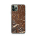 Custom Dubois Wyoming Map Phone Case in Ember