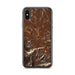 Custom Dubois Wyoming Map Phone Case in Ember