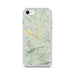Custom Dubois Wyoming Map Phone Case in Woodblock
