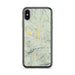 Custom Dubois Wyoming Map Phone Case in Woodblock